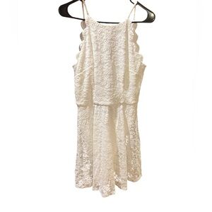 A.Byer Dress. Size Medium. Off White (NWT)